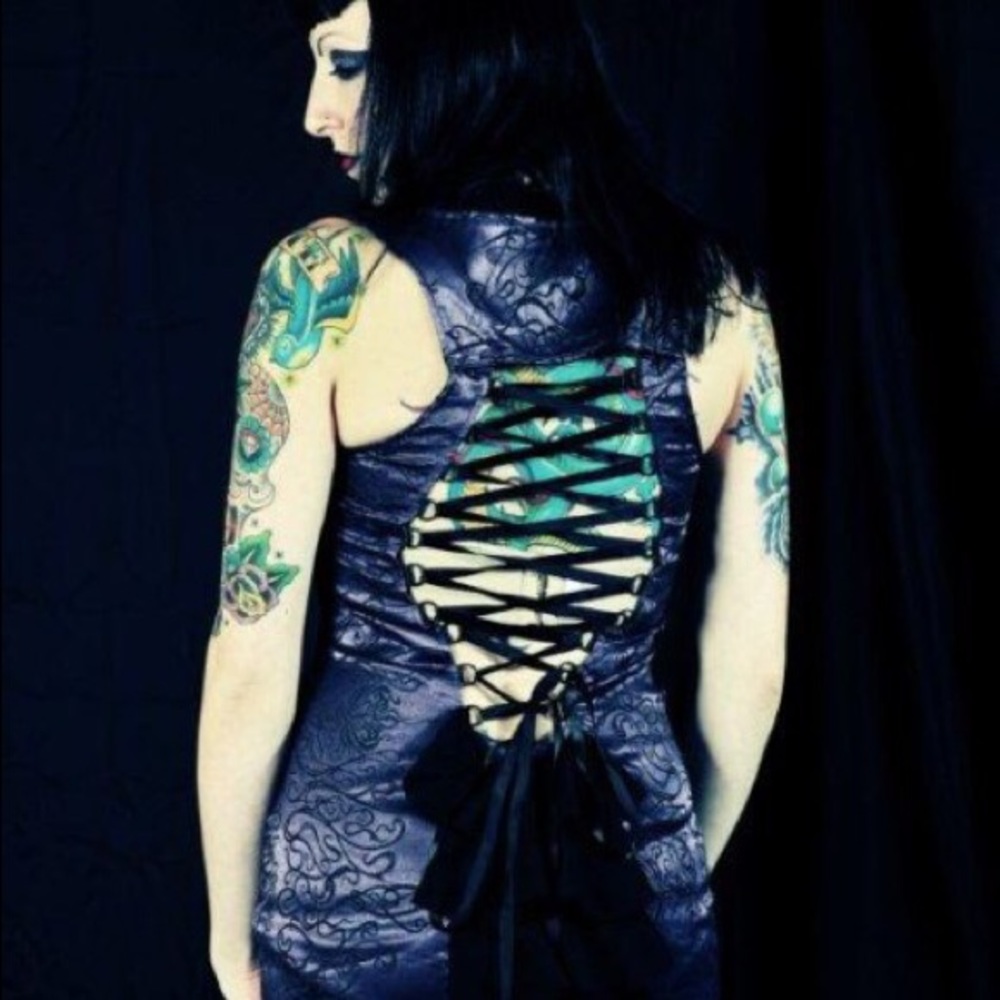 Lip Service Victorian Gothic Steampunk Dress
